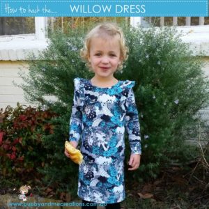 How to hack the Willow Dress PDF Pattern