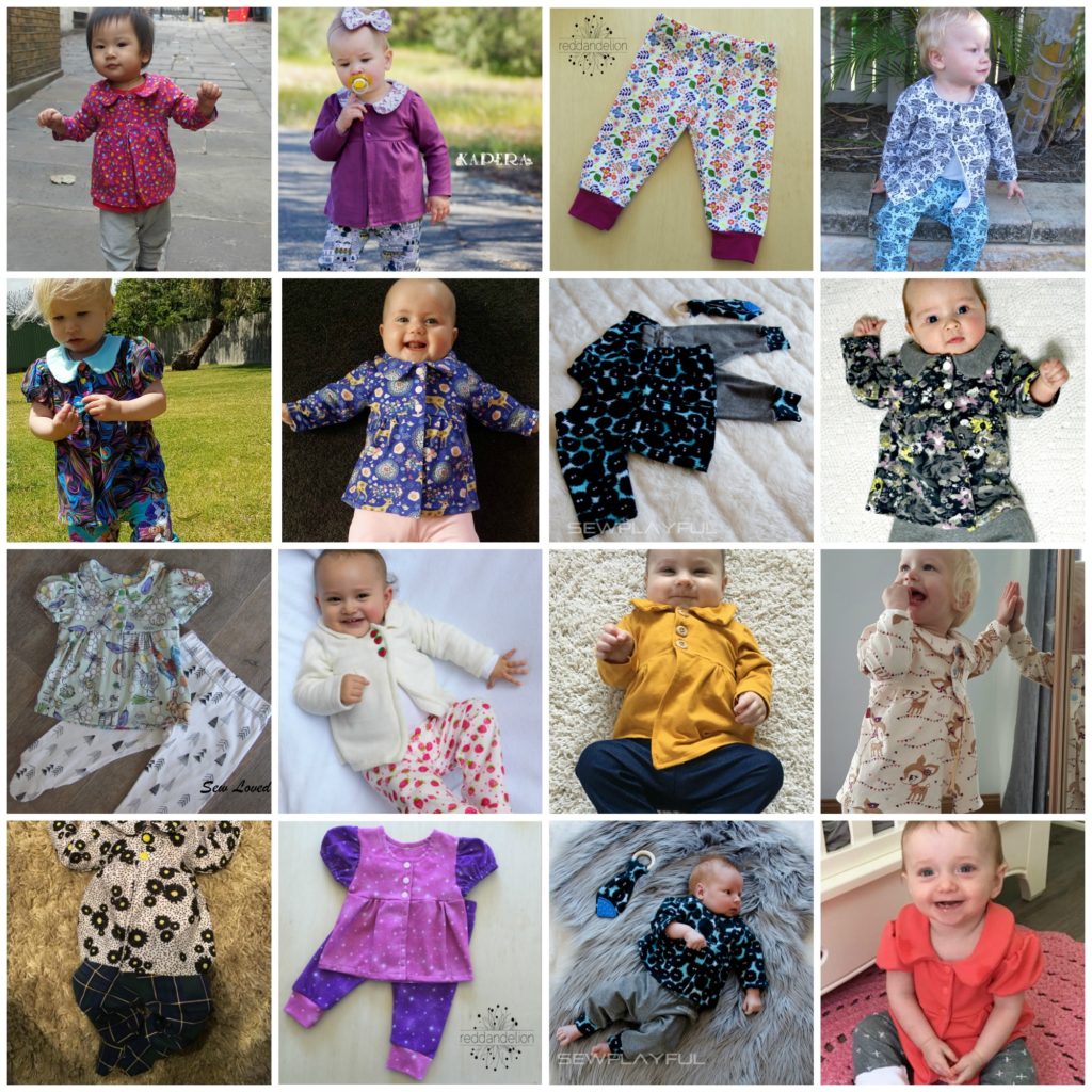 Baby Chloe Cardigan and Pants PDF Pattern