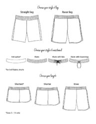 Beachcomber Shorts PDF Pattern